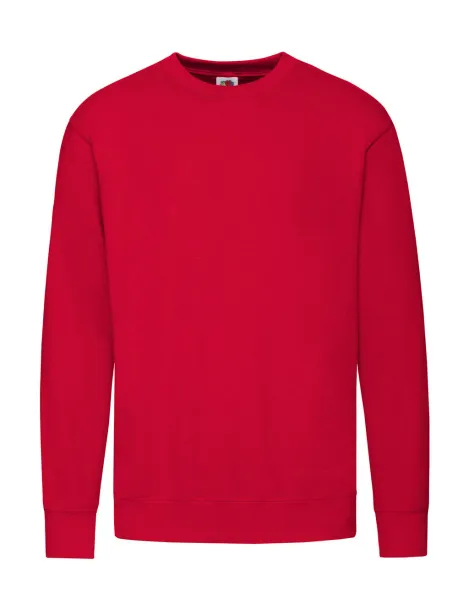  Lagani pulover, 240 g/m² - Fruit of the Loom Crvena