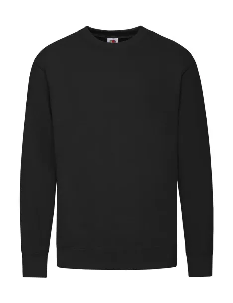  Lagani pulover, 240 g/m² - Fruit of the Loom Crna