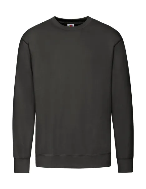  Lagani pulover, 240 g/m² - Fruit of the Loom Light Graphite