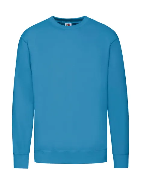  Lagani pulover, 240 g/m² - Fruit of the Loom Azure Blue