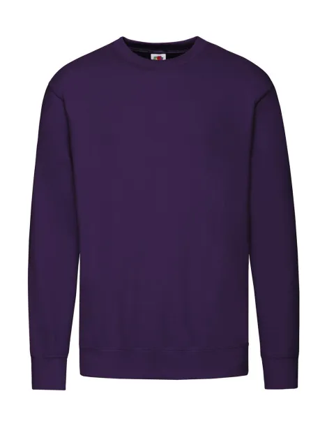  Lagani pulover, 240 g/m² - Fruit of the Loom Ljubičasta