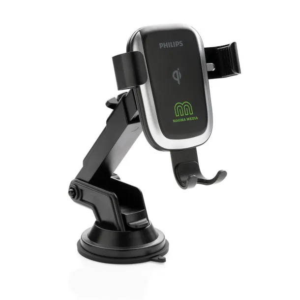  Philips 10W Qi wireless charging car mount Black