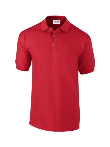 Ultra Cotton pique polo majica, 214 g/m² - Gildan Crvena