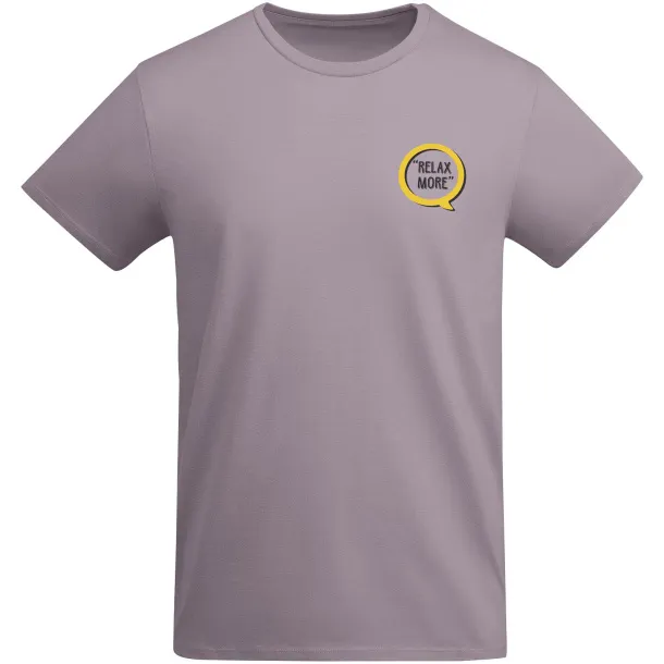 Breda short sleeve men's t-shirt - Roly Lavanda