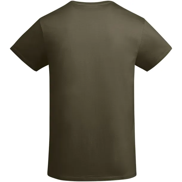 Breda muška majica kratkih rukava, 175 g/m² - Roly Militar Green