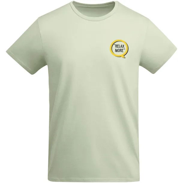 Breda short sleeve men's t-shirt - Roly Mist Green