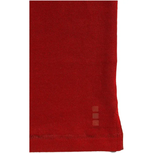 Oakville muška polo majica dugih rukava, 180 g/m2 - Elevate Life Crvena