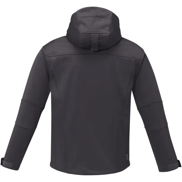 Match men's softshell jacket - Elevate Life Storm grey