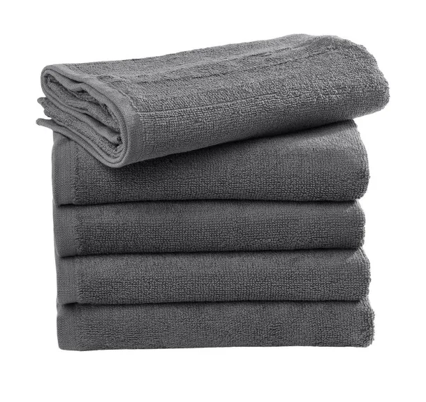  Ebro Face Cloth 30x30cm - SG Accessories - TOWELS (Ex JASSZ Towels) Steel Grey