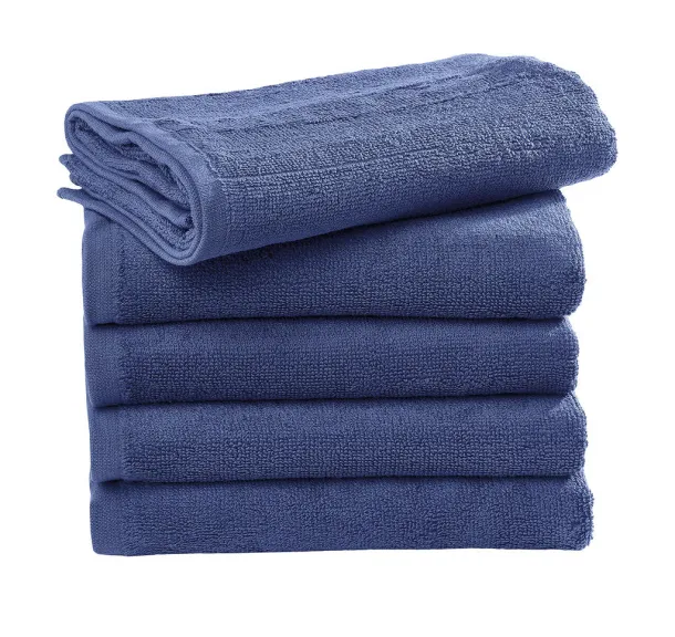  Ebro Face Cloth 30x30cm - SG Accessories - TOWELS (Ex JASSZ Towels) Monaco Blue