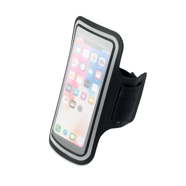 ARMPHONE + Large neoprene phone pouch Black