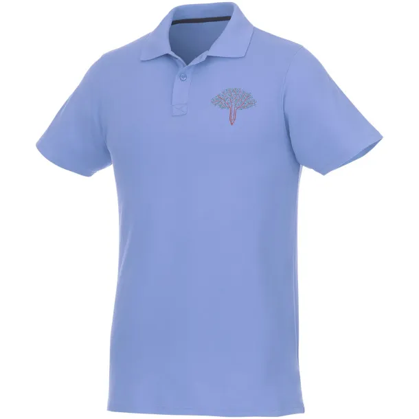 Helios short sleeve men's polo - Elevate Essentials Light blue