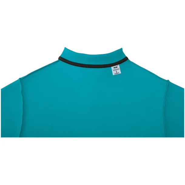 Helios short sleeve men's polo - Elevate Essentials Aqua