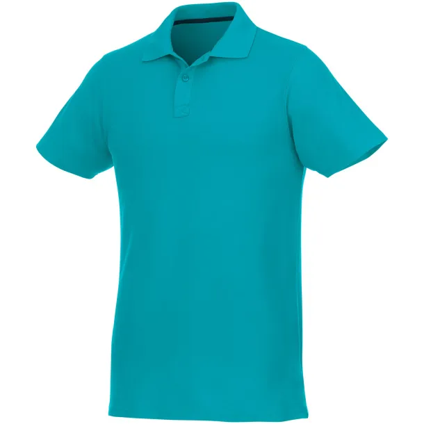 Helios short sleeve men's polo - Elevate Essentials Aqua