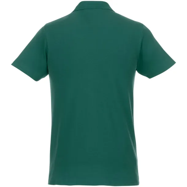 Helios short sleeve men's polo - Elevate Essentials Šumski zelena