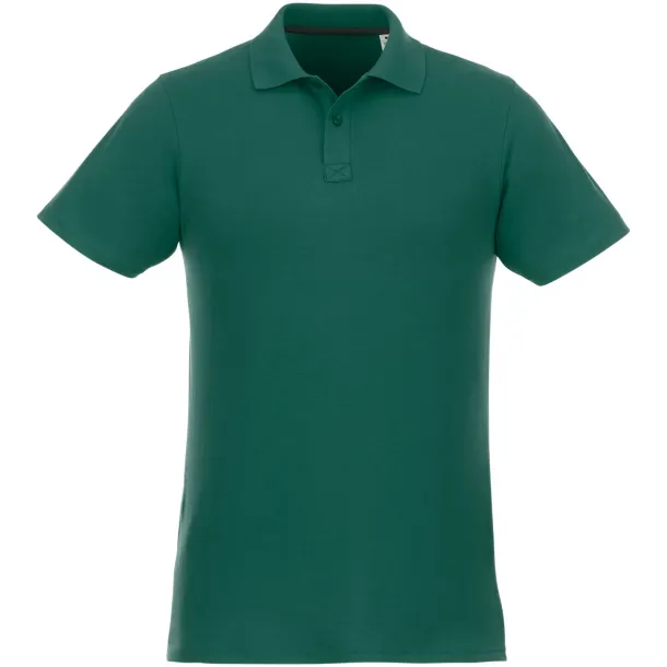 Helios short sleeve men's polo - Elevate Essentials Forest green