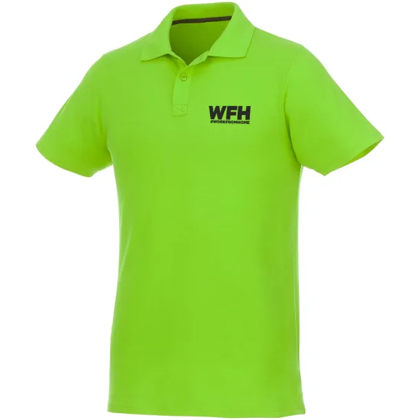 Helios short sleeve men's polo - Elevate Essentials Apple Green