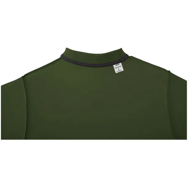 Helios short sleeve men's polo - Elevate Essentials Army green