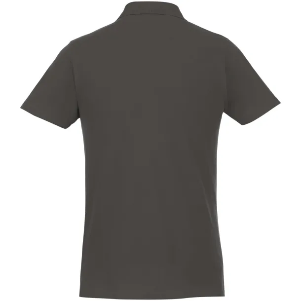 Helios short sleeve men's polo - Elevate Essentials Storm grey