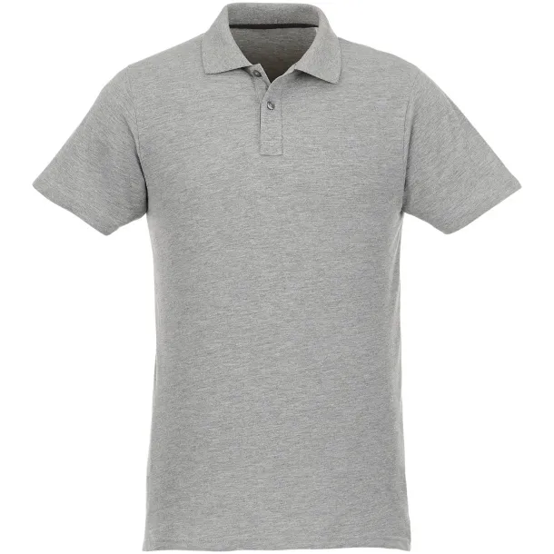 Helios short sleeve men's polo - Elevate Essentials Heather grey