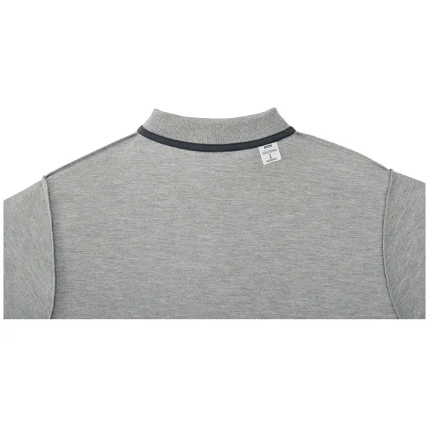 Helios short sleeve men's polo - Elevate Essentials Heather grey