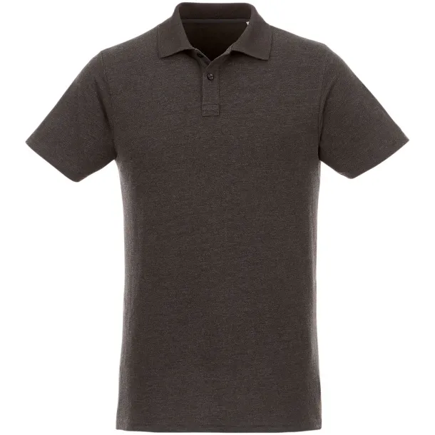 Helios short sleeve men's polo - Elevate Essentials Charcoal