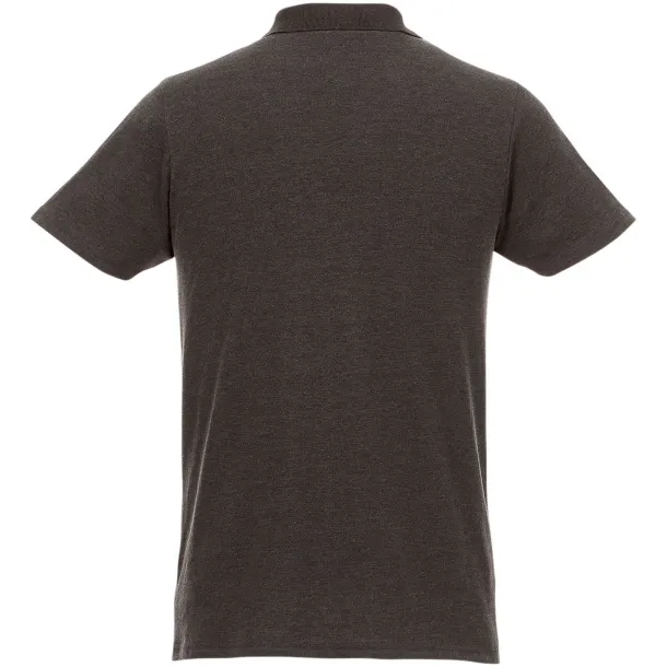 Helios short sleeve men's polo - Elevate Essentials Charcoal