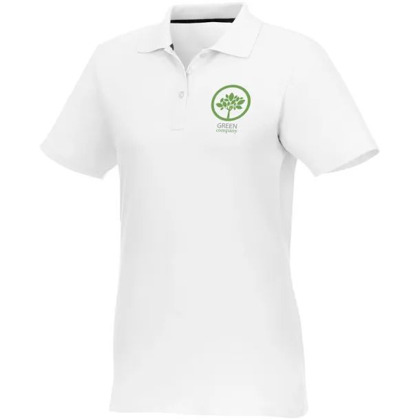 Helios short sleeve women's polo - Elevate Essentials White