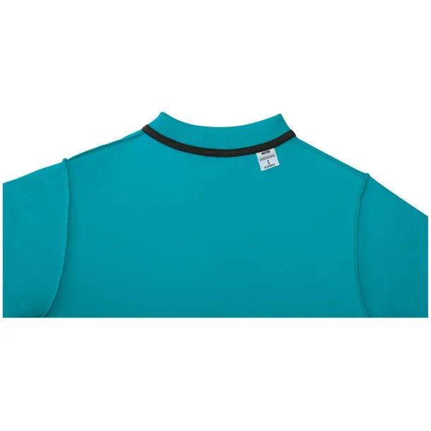 Helios short sleeve women's polo - Elevate Essentials Aqua