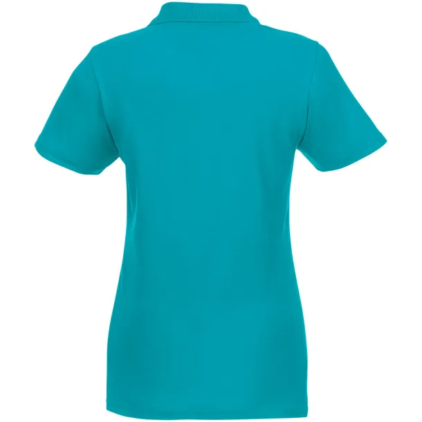 Helios short sleeve women's polo - Elevate Essentials Aqua