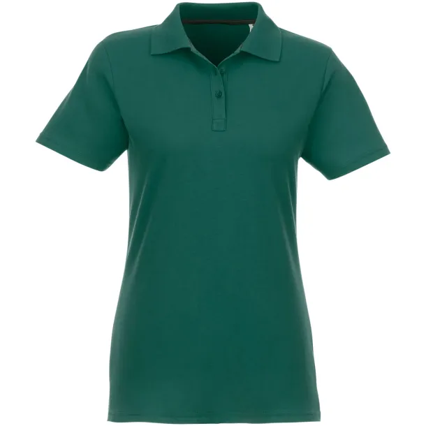 Helios short sleeve women's polo - Elevate Essentials Forest green