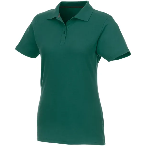 Helios short sleeve women's polo - Elevate Essentials Forest green