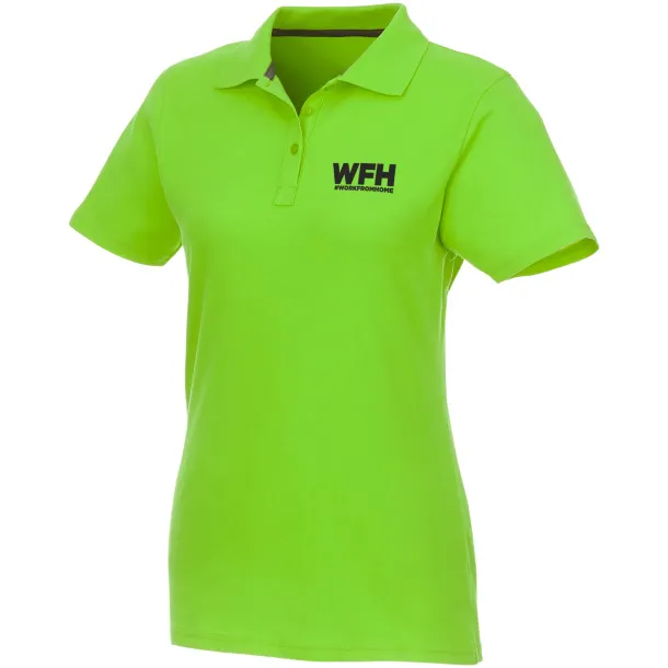 Helios short sleeve women's polo - Elevate Essentials Apple Green