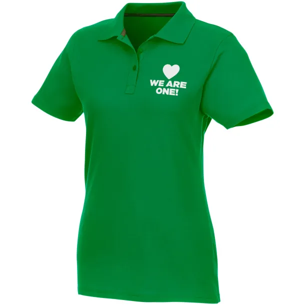 Helios short sleeve women's polo - Elevate Essentials Fern green