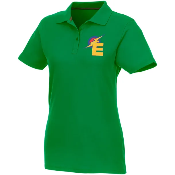 Helios short sleeve women's polo - Elevate Essentials Fern green