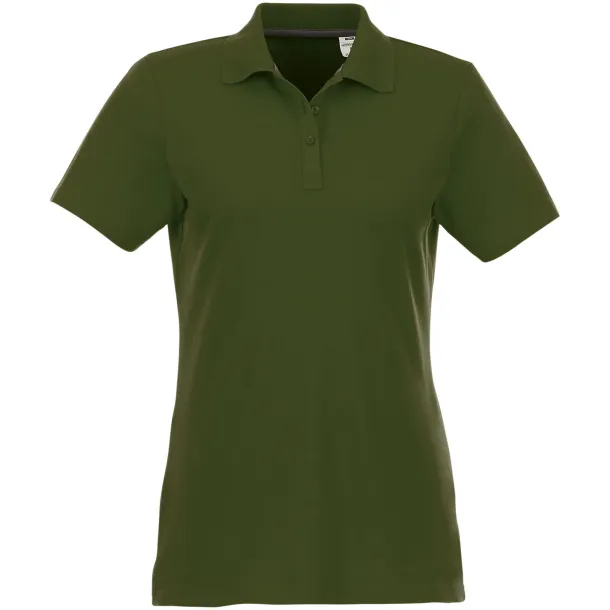 Helios short sleeve women's polo - Elevate Essentials Army green