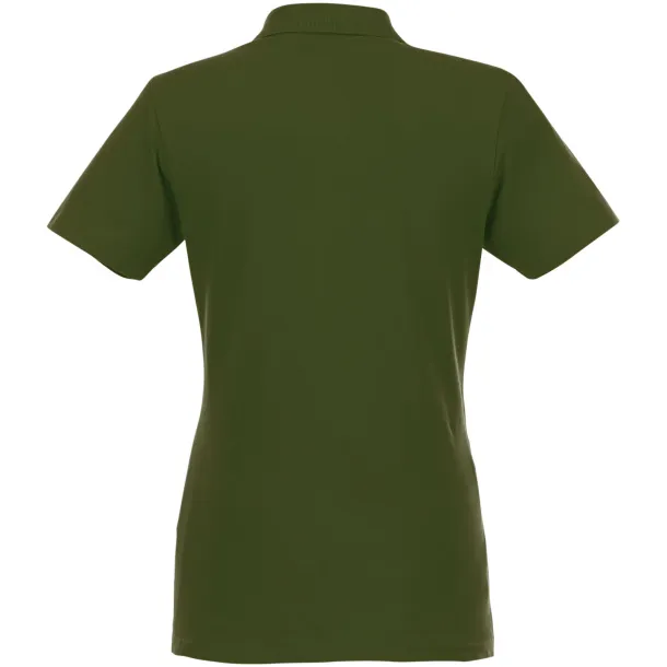 Helios short sleeve women's polo - Elevate Essentials Army green