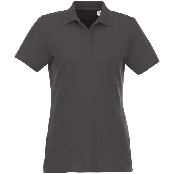 Helios short sleeve women's polo - Elevate Essentials Storm grey