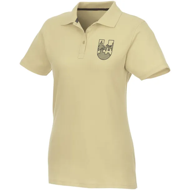 Helios short sleeve women's polo - Elevate Essentials Light grey