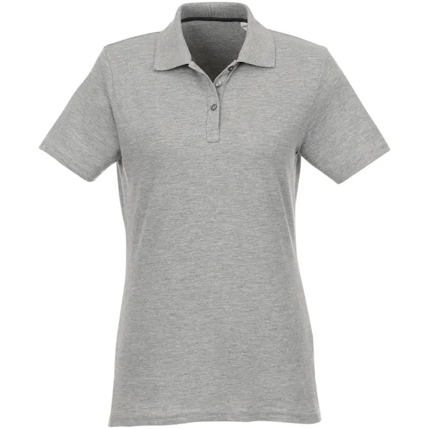 Helios short sleeve women's polo - Elevate Essentials Heather grey