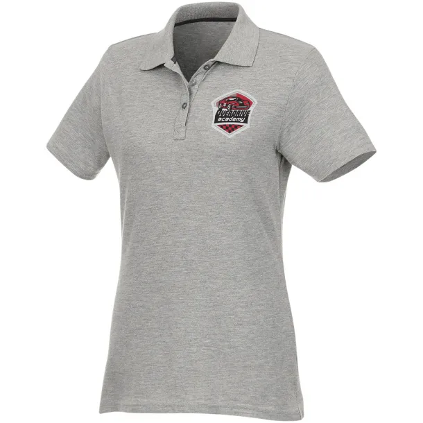 Helios short sleeve women's polo - Elevate Essentials Heather grey