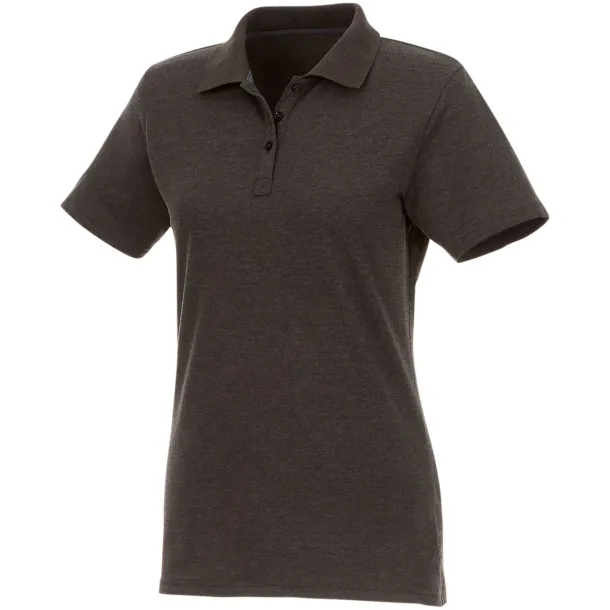 Helios short sleeve women's polo - Elevate Essentials Charcoal