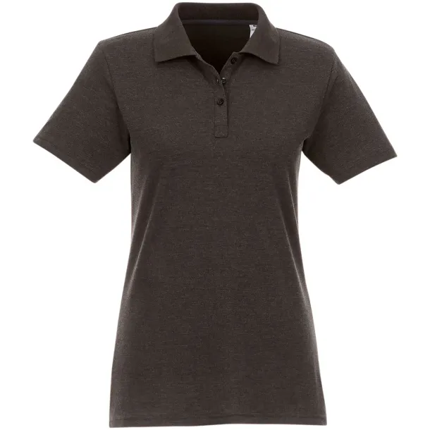 Helios short sleeve women's polo - Elevate Essentials Charcoal