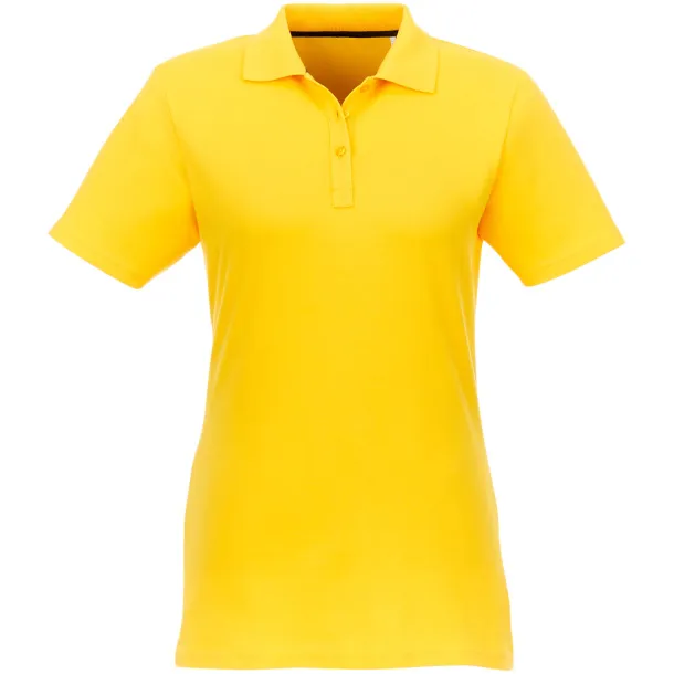 Helios short sleeve women's polo - Elevate Essentials Yellow