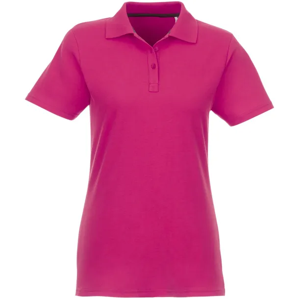 Helios short sleeve women's polo - Elevate Essentials Magenta