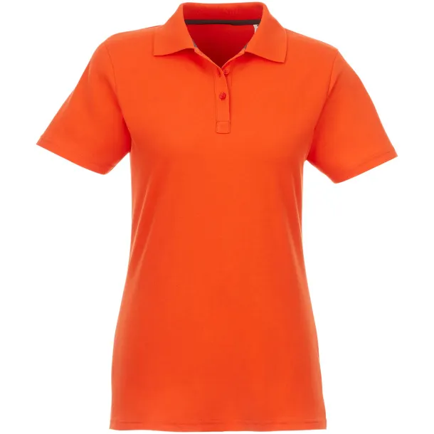 Helios short sleeve women's polo - Elevate Essentials Orange