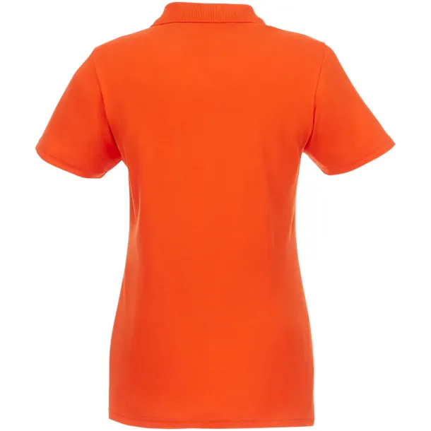 Helios short sleeve women's polo - Elevate Essentials Orange