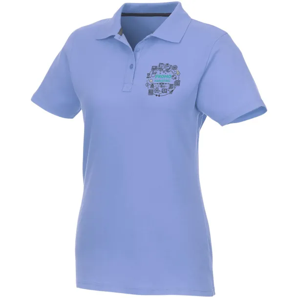 Helios short sleeve women's polo - Elevate Essentials Light blue