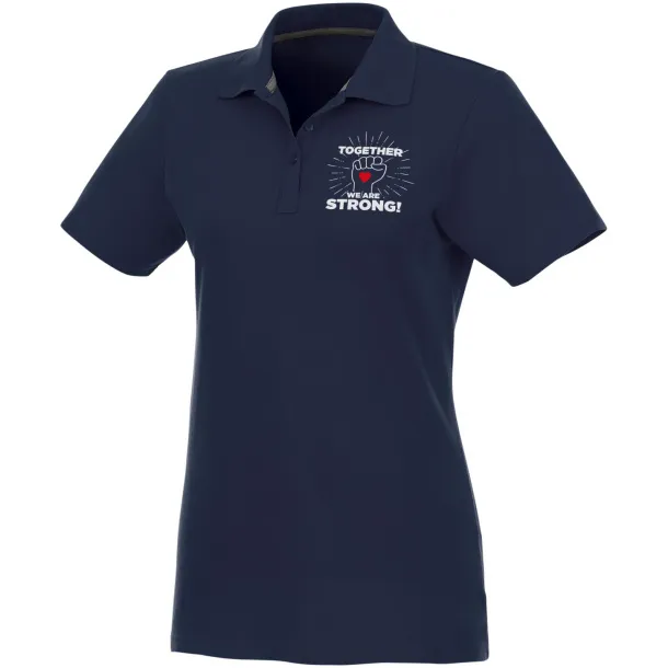 Helios short sleeve women's polo - Elevate Essentials Navy Blue