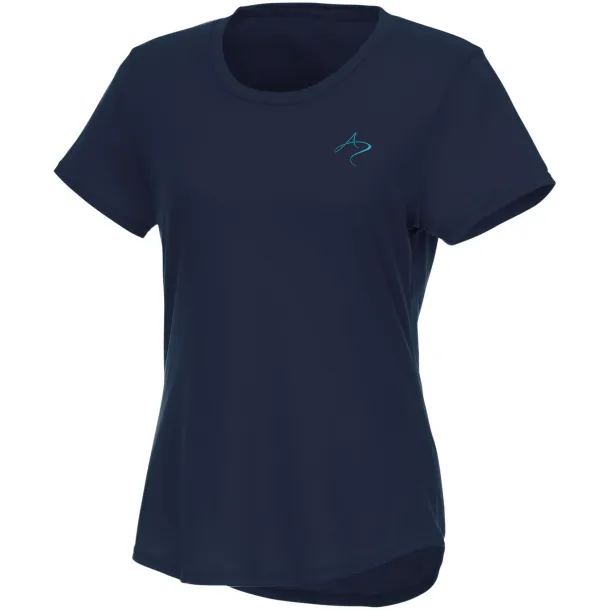 Jade short sleeve women's GRS recycled t-shirt - Elevate NXT Navy